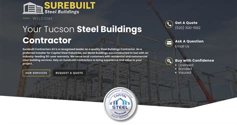 tucson steel building contractors